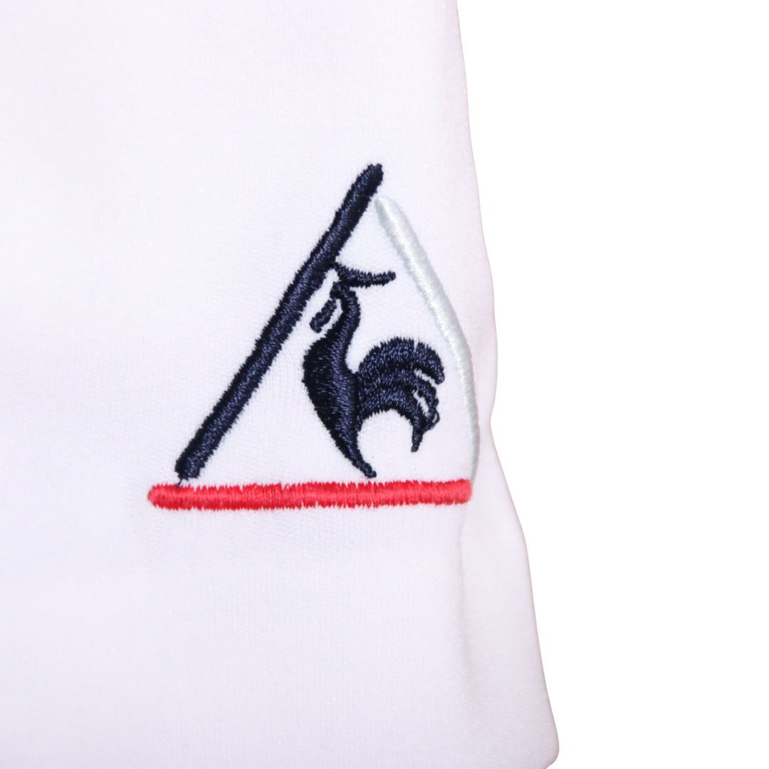 Le Coq Sportif Pantaloncino da Tennis Vintage Yannik Noah Bianco Taglia 52 Unisex