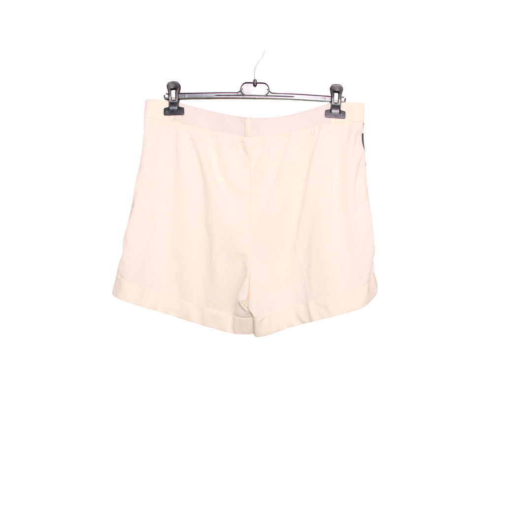 Le Coq Sportif Pantaloncino da Tennis Vintage Yannik Noah Panna Taglia L Unisex