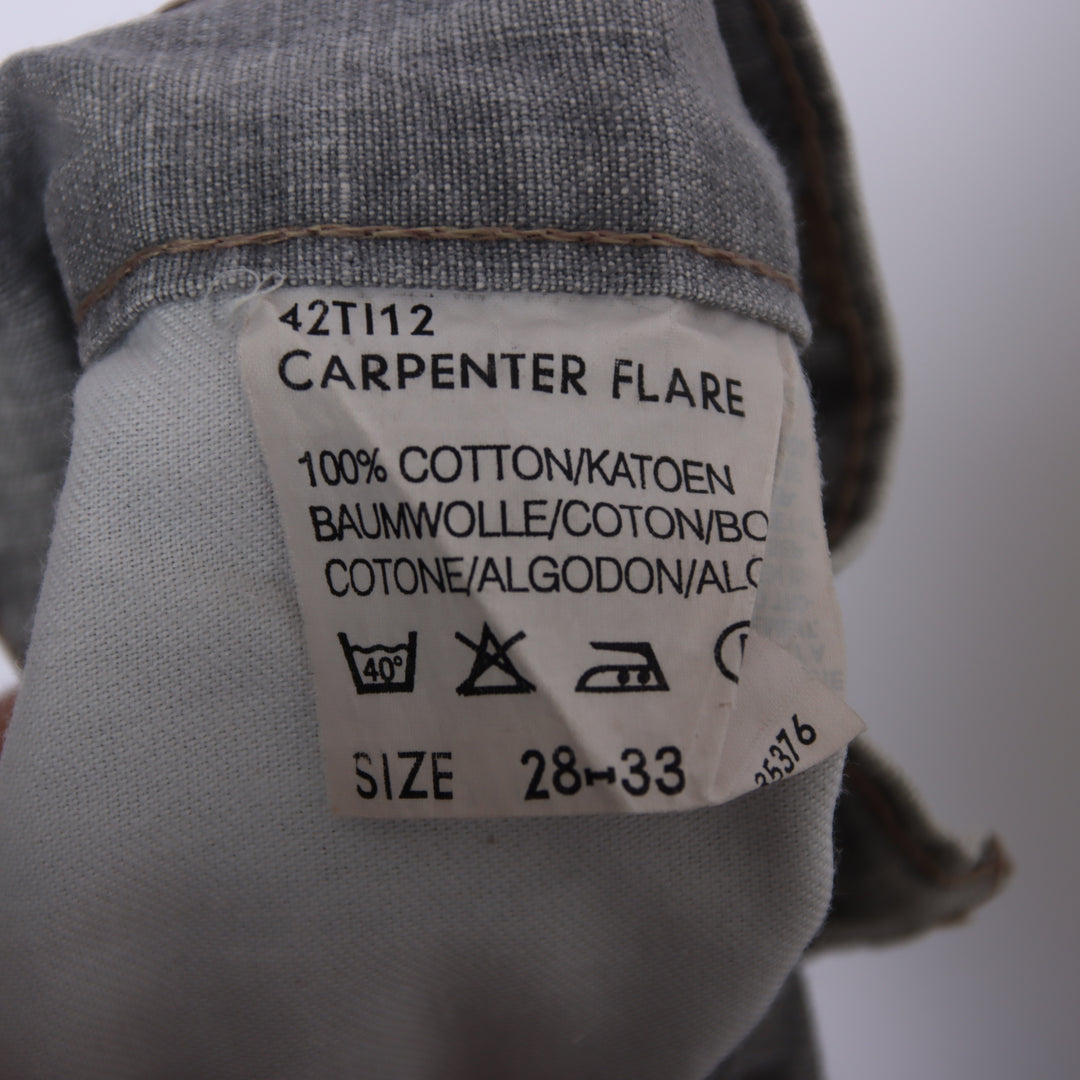 Lee Carpenter Flare Bootcut Jeans Denim W28 L33 Donna