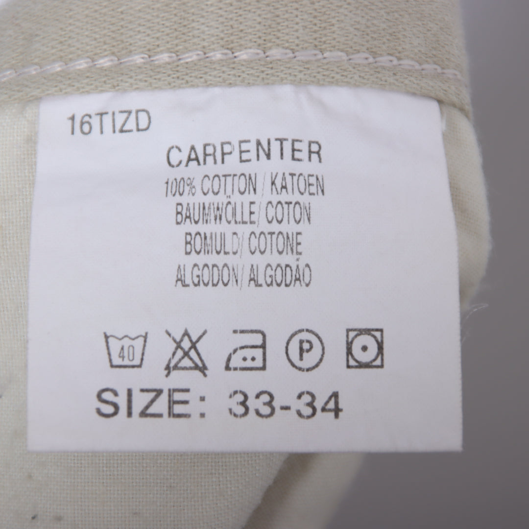 Lee Carpenter Jeans Beige W33 L34 Uomo
