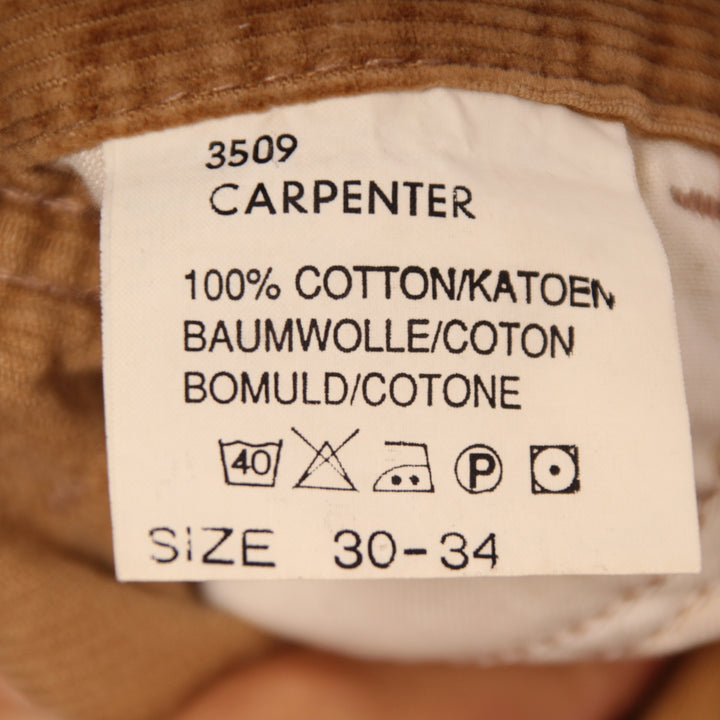 Lee Carpenter Union Made Jeans Marrone W30 L34 Uomo