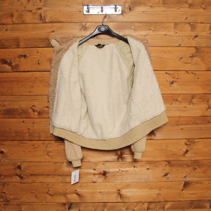 Lee Giubbotto Vintage Beige Taglia M Unisex Made in USA