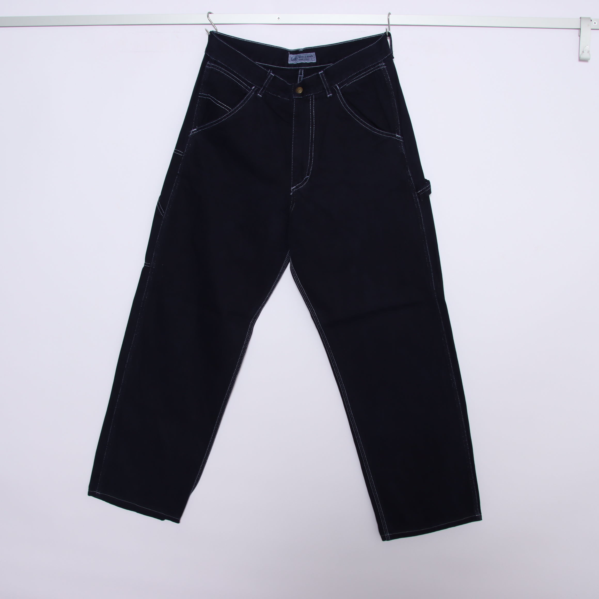 Lee Work Clothes Jeans Blu W32 L34 Uomo Made in USA Vintage Clothing Shop