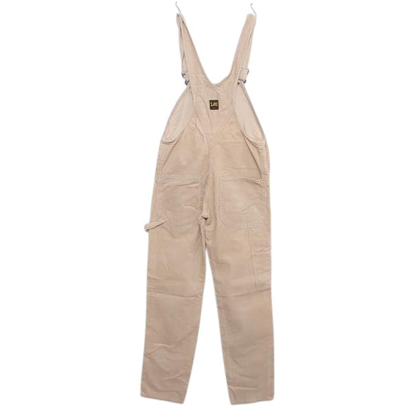 Lee Bib Overall salopette di jeans beige taglia XS donna