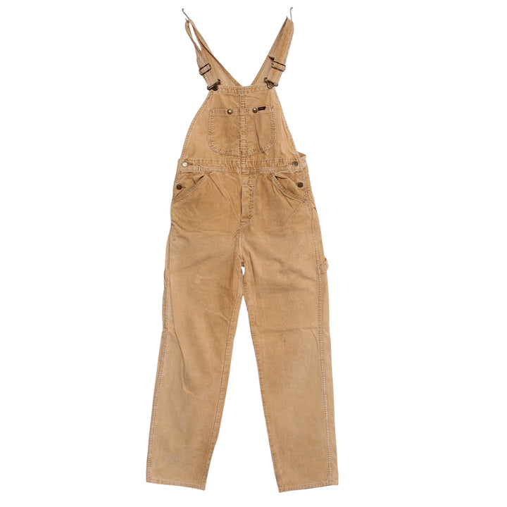 Lee Bib Salopette Overall di Jeans Beige Taglia M Unisex