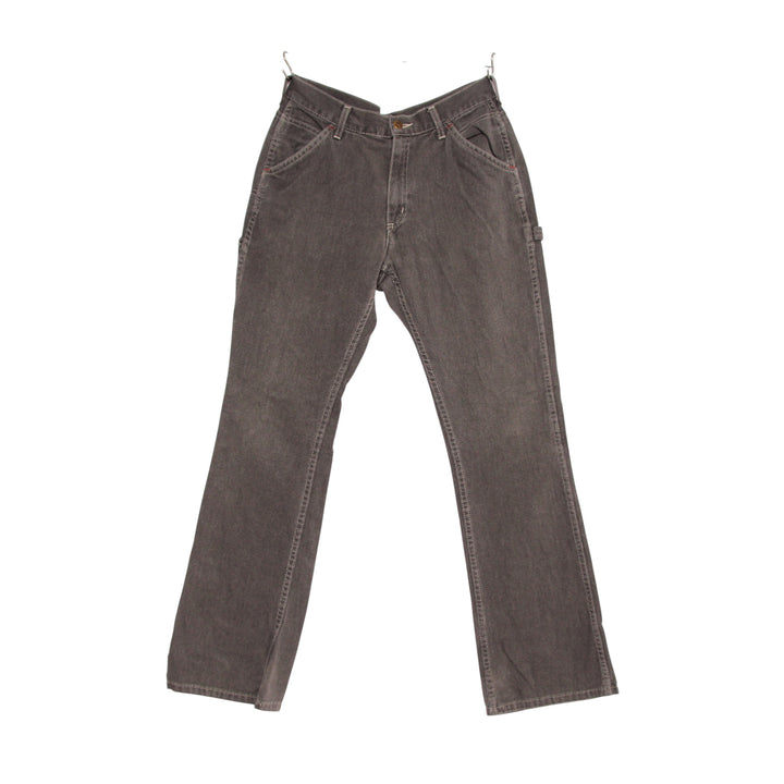 Lee Carpenter Flare Jeans Denim W31 L33 Unisex