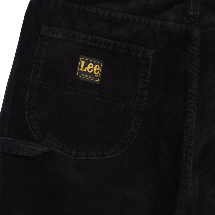 Lee Carpenter Flare Union Made Jeans in Velluto Marrone W34 L31 Unisex