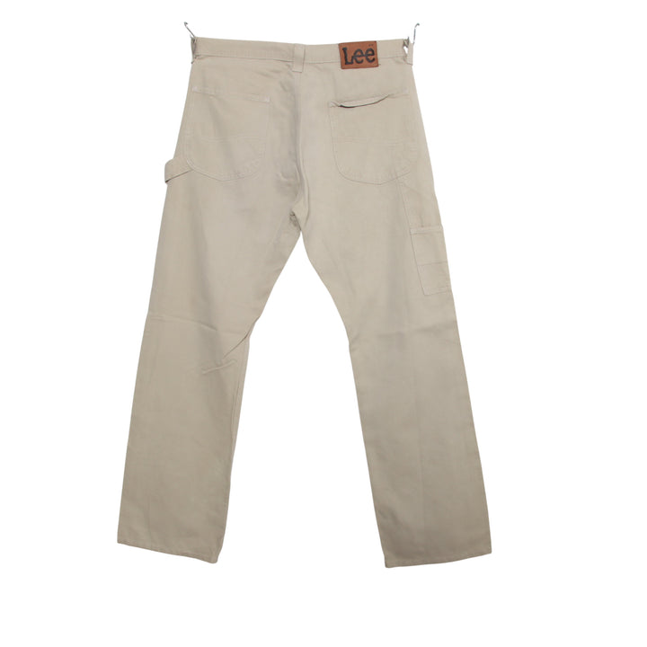 Lee Carpenter Jeans Beige W33 L34 Uomo