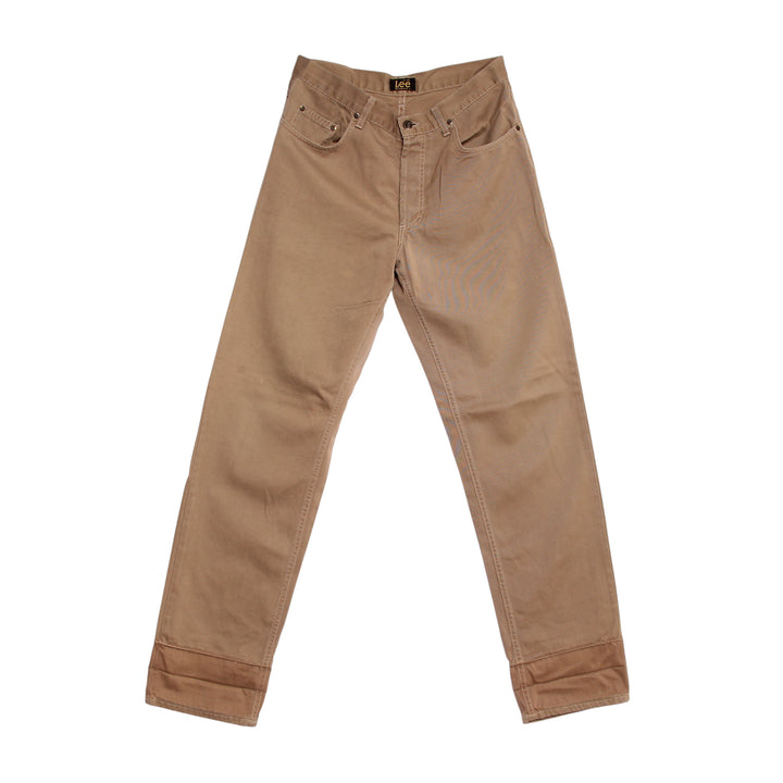 Lee Riders Jeans Beige W33 L36 Uomo