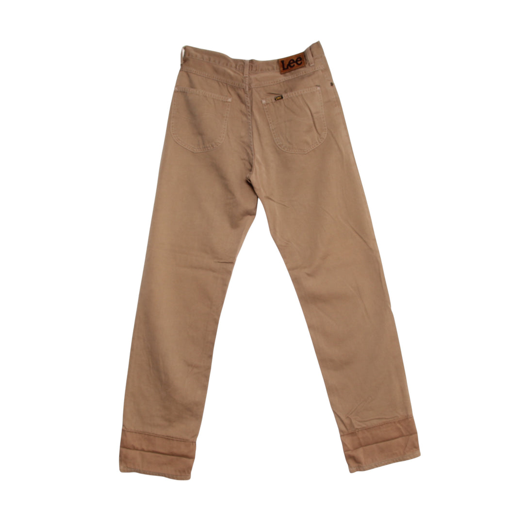 Lee Riders Jeans Beige W33 L36 Uomo