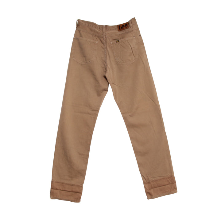 Lee Riders Jeans Beige W33 L36 Uomo