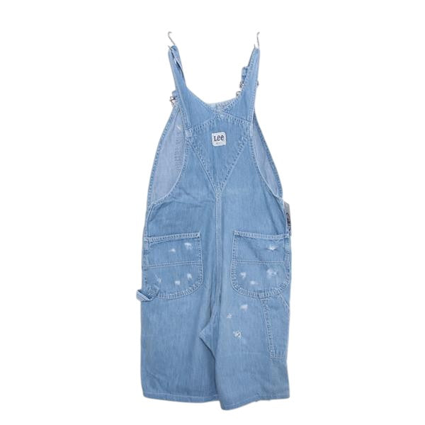 Lee salopette di jeans custom denim taglia M unisex