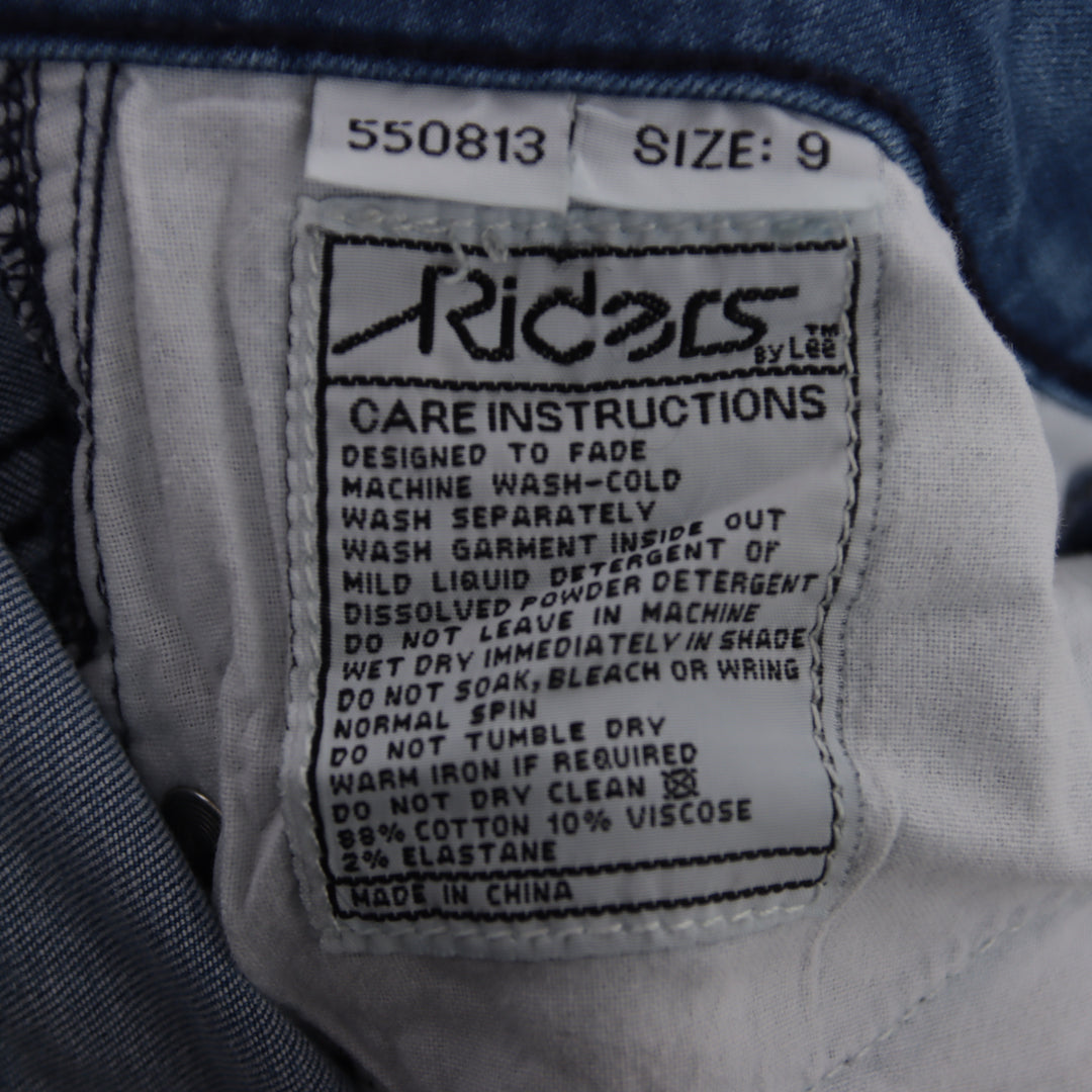 Lee riders ankle skimmer W29 jeans in denim da donna