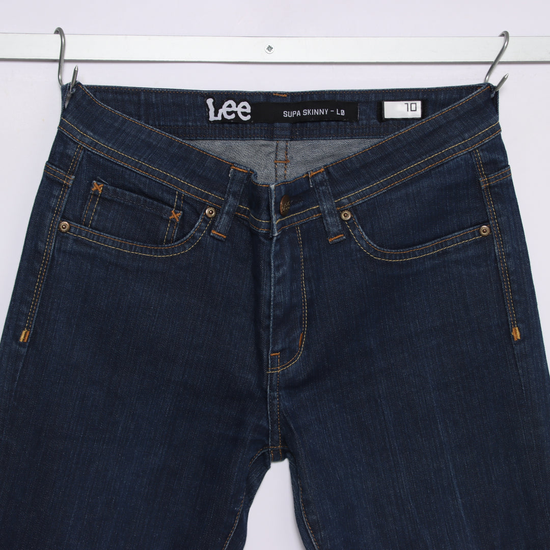 Lee supa skinny W29 jeans in denim da donna