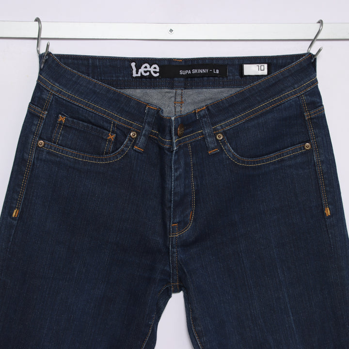 Lee supa skinny W29 jeans in denim da donna