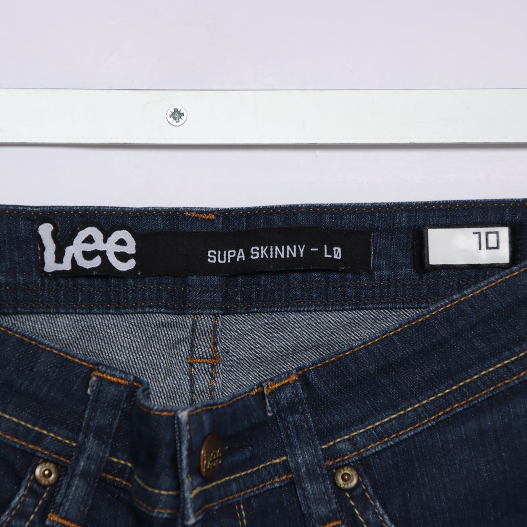 Lee supa skinny W29 jeans in denim da donna