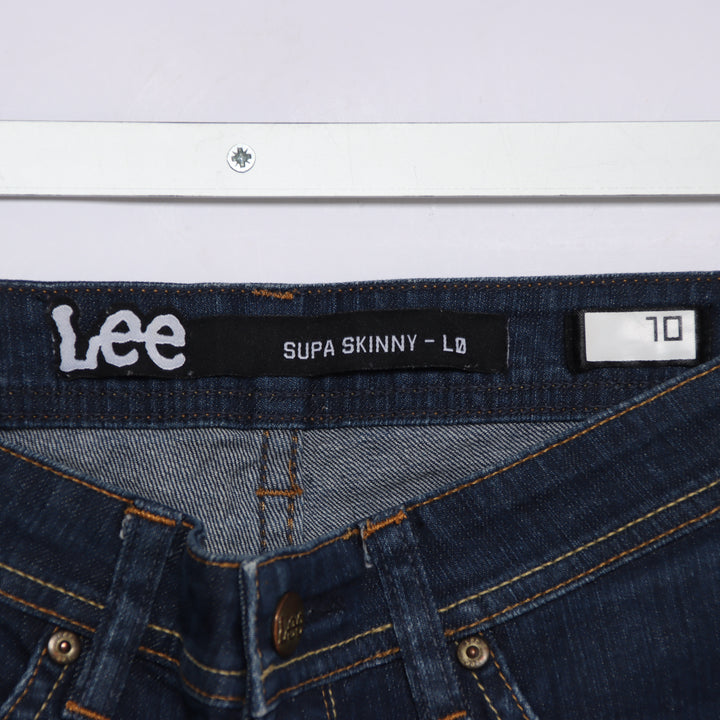 Lee supa skinny W29 jeans in denim da donna