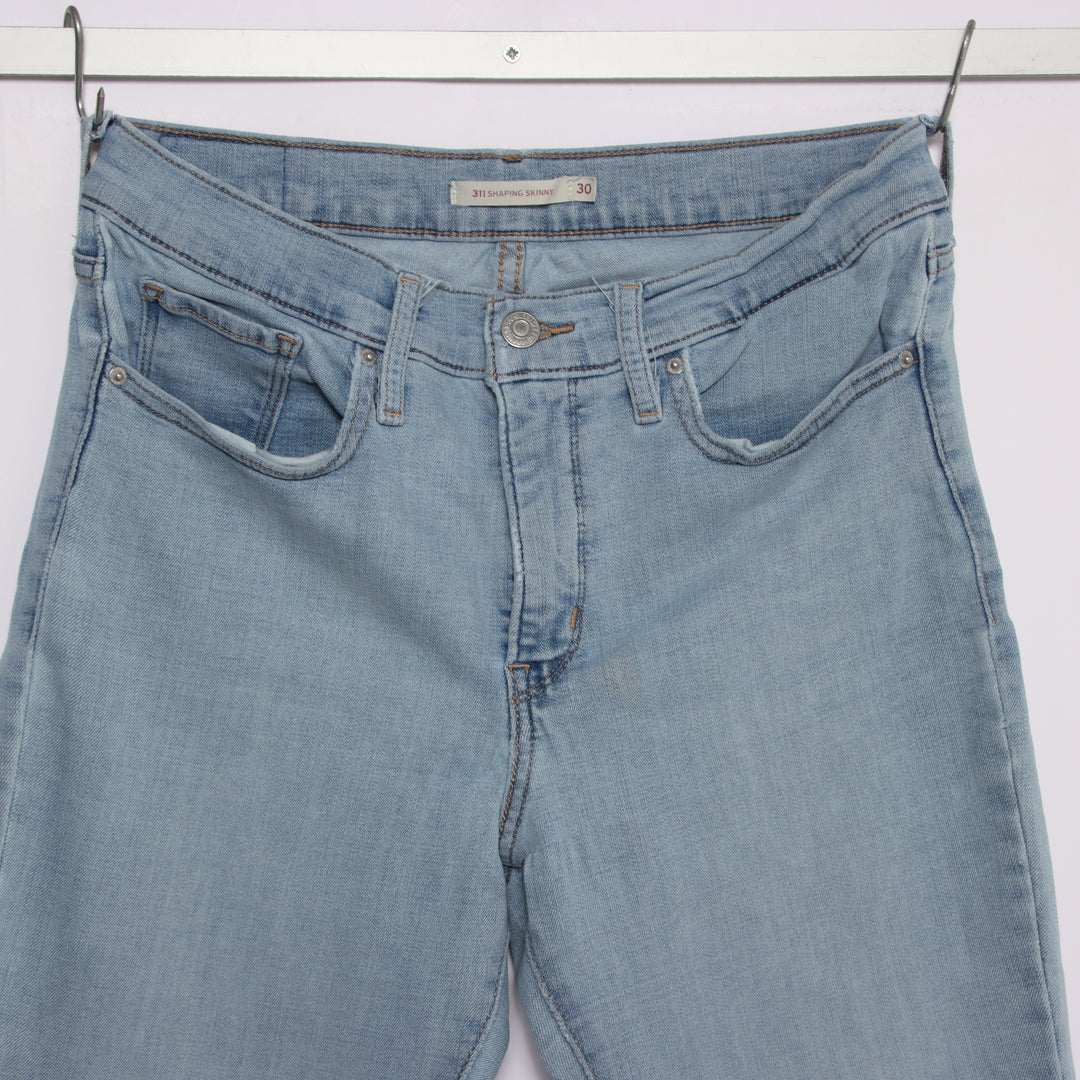Levi's 311 shaping skinny W30 L32 jeans vintage in denim da donna