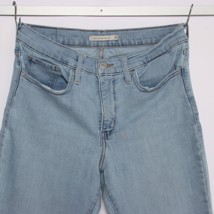 Levi's 311 shaping skinny W30 L32 jeans vintage in denim da donna