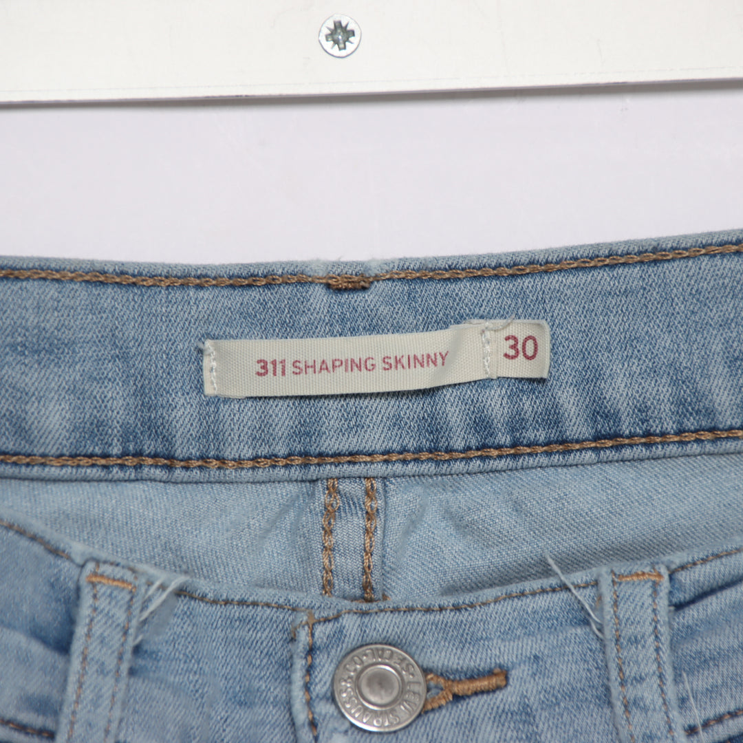Levi's 311 shaping skinny W30 L32 jeans vintage in denim da donna