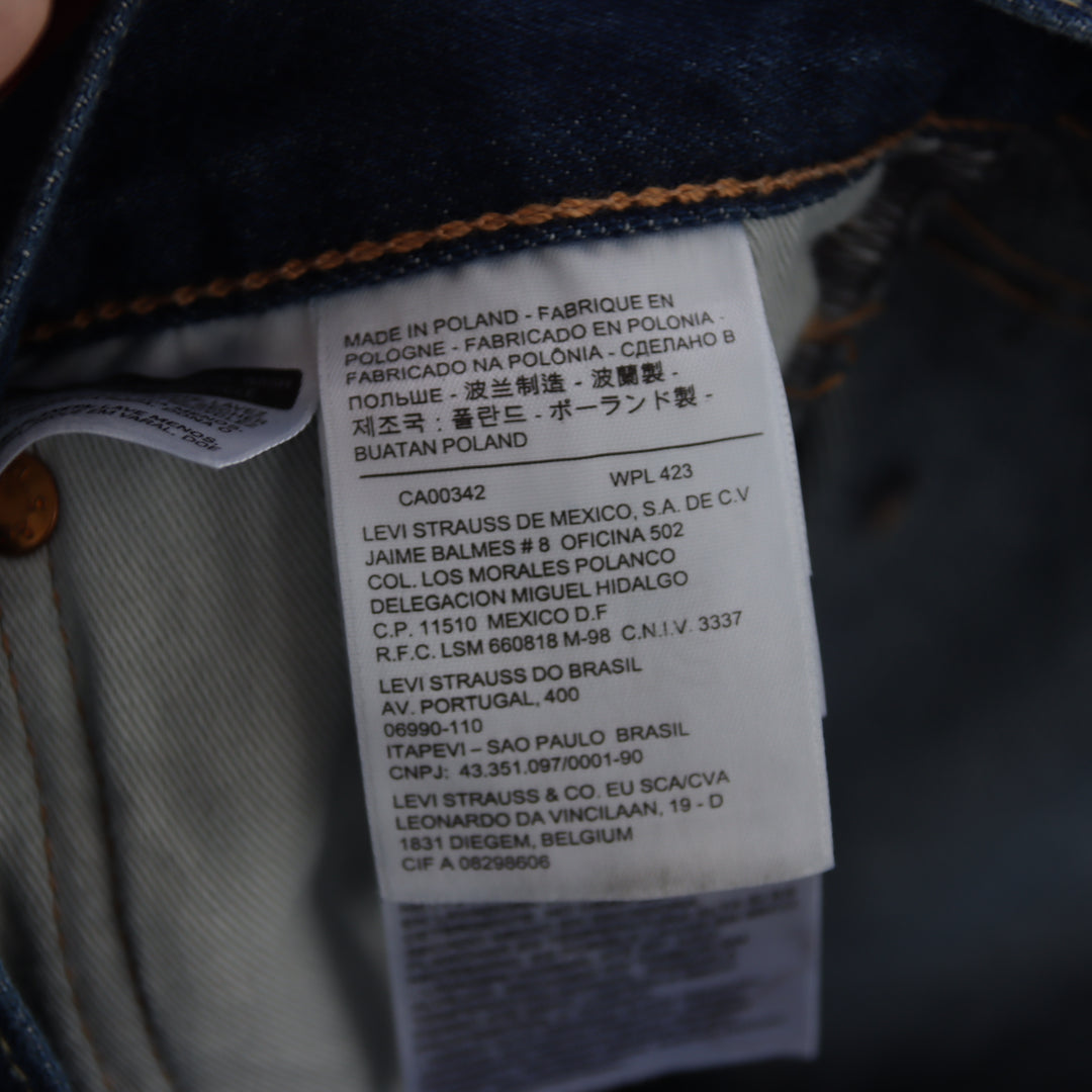 Levi's 501 CT W31 L34 jeans in denim unisex