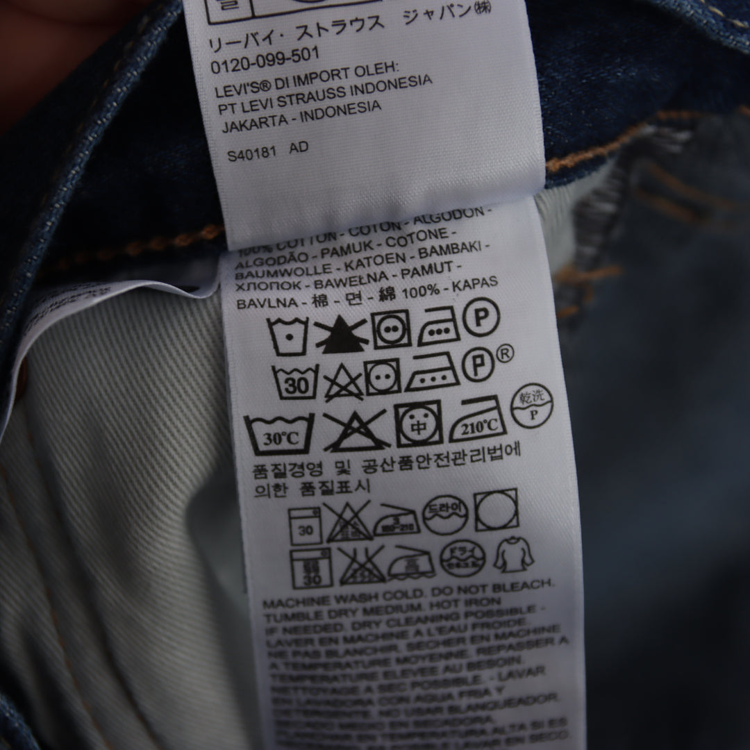 Levi's 501 CT W31 L34 jeans in denim unisex