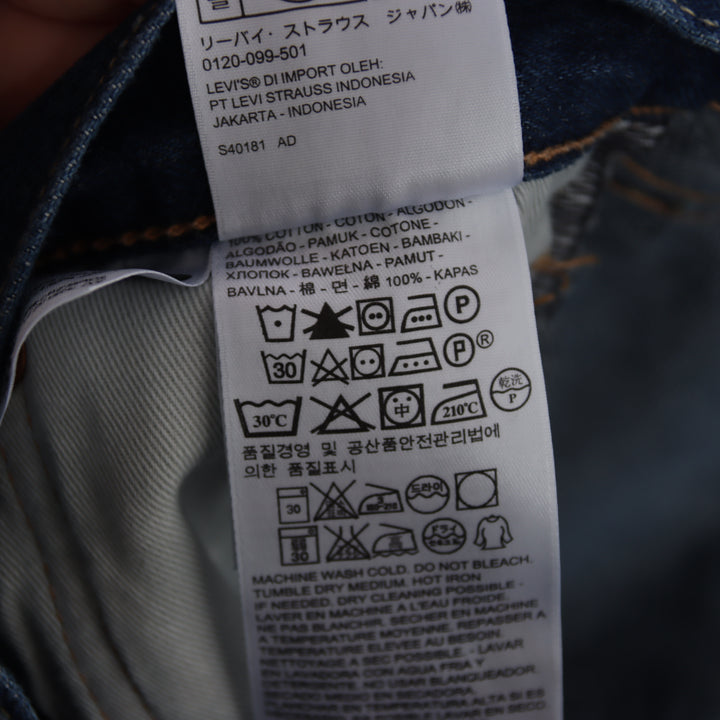 Levi's 501 CT W31 L34 jeans in denim unisex