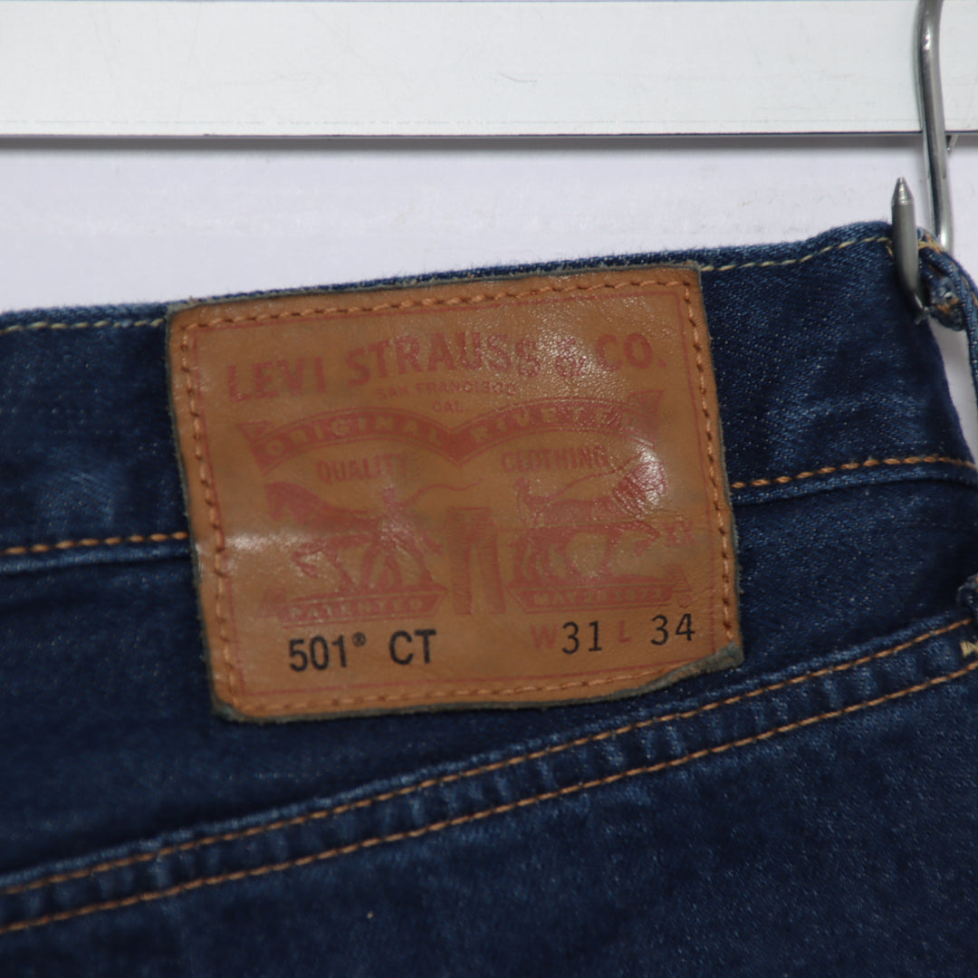 Levi's 501 CT W31 L34 jeans in denim unisex