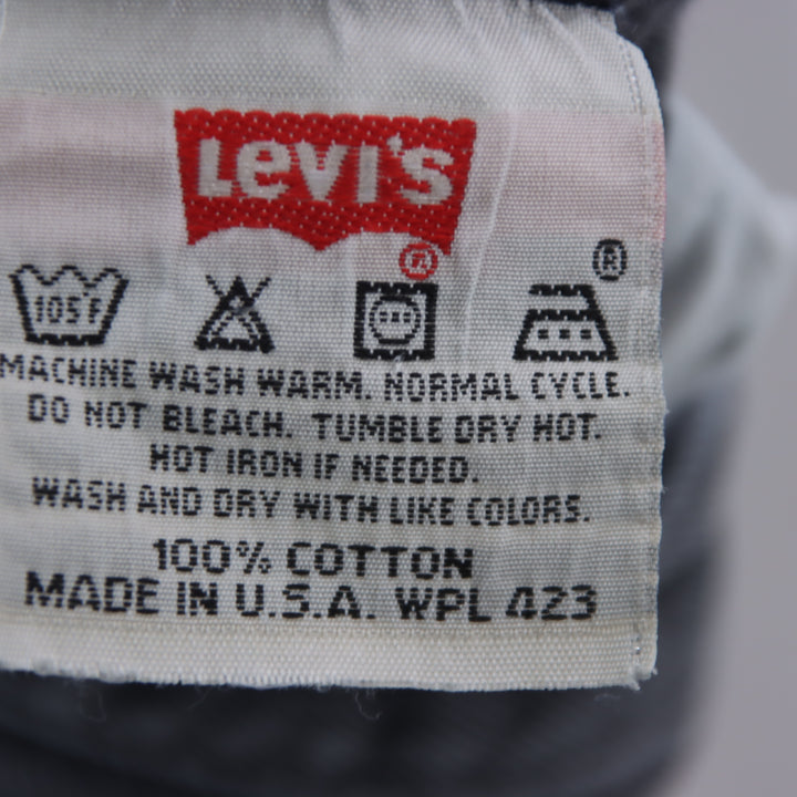Levi's 501 Jeans Grigio Vintage W40 L30 Uomo Made in USA