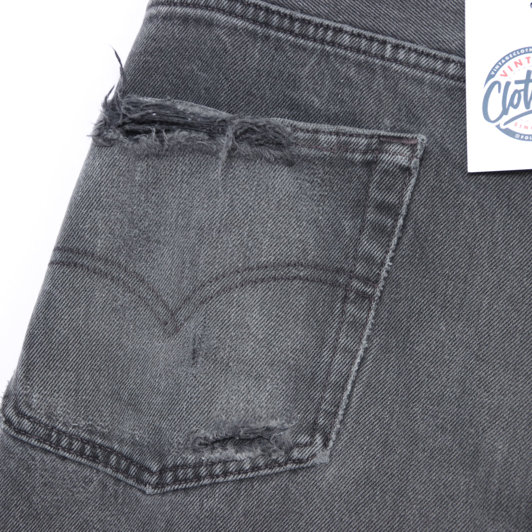 Levi's 501 Jeans Grigio Vintage W40 L30 Uomo Made in USA