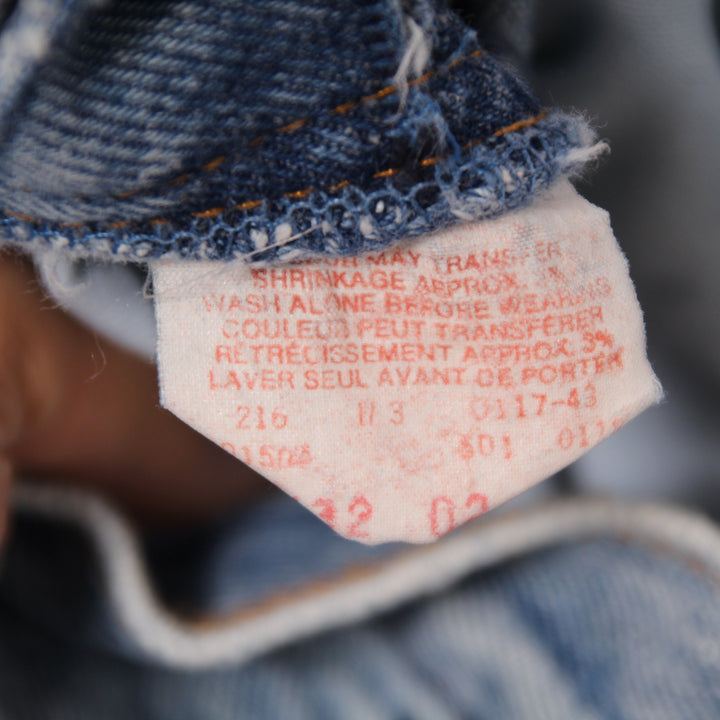 Levi's 501 Jeans Vintage 80' Denim W30 L32 Unisex