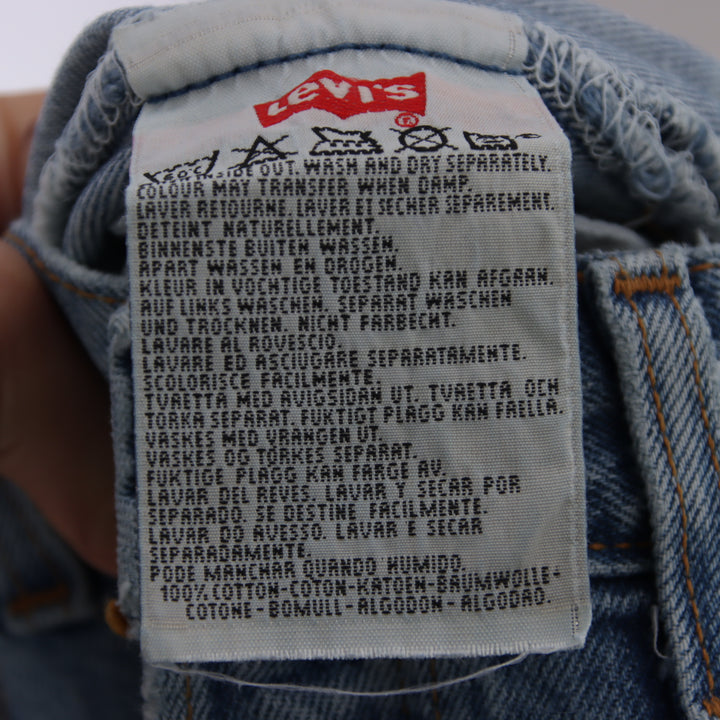 Levi's 501 Jeans Vintage Denim W29 L32 Donna Made in USA