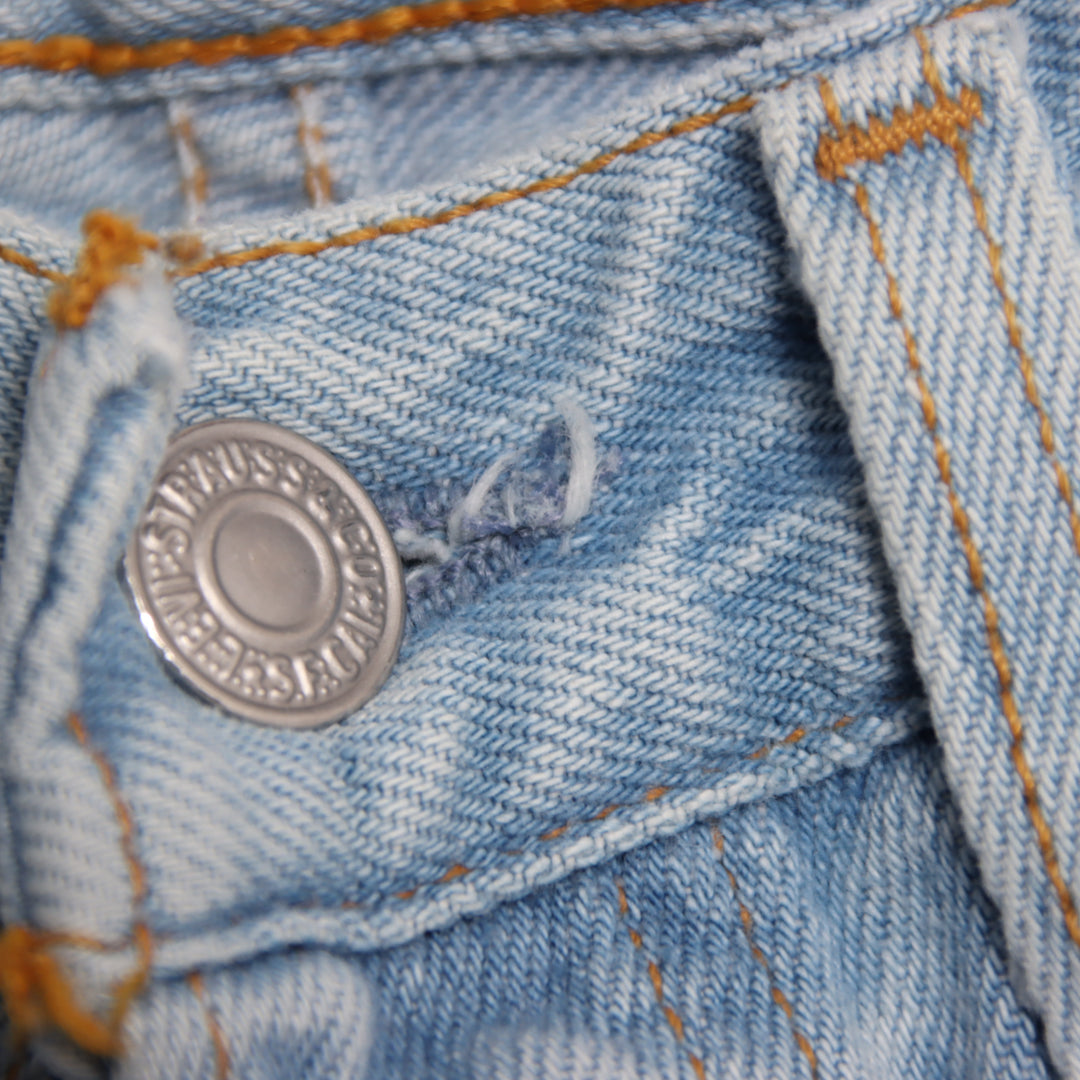 Levi's 501 Jeans Vintage Denim W29 L34 Donna Made in USA