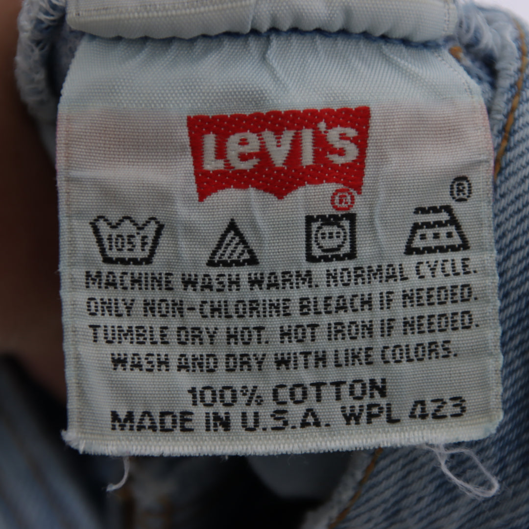 Levi's 501 Jeans Vintage Denim W32 L32 Unisex Made in USA