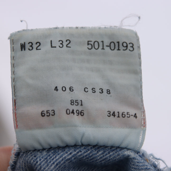 Levi's 501 Jeans Vintage Denim W32 L32 Unisex Made in USA