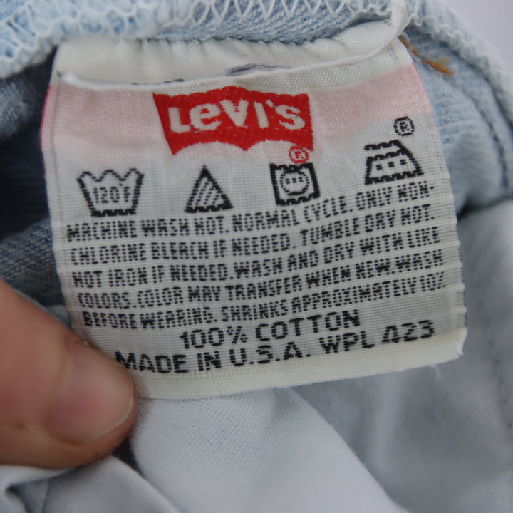 Levi's 501 Jeans Vintage Denim W32 L33 Unisex Made in USA