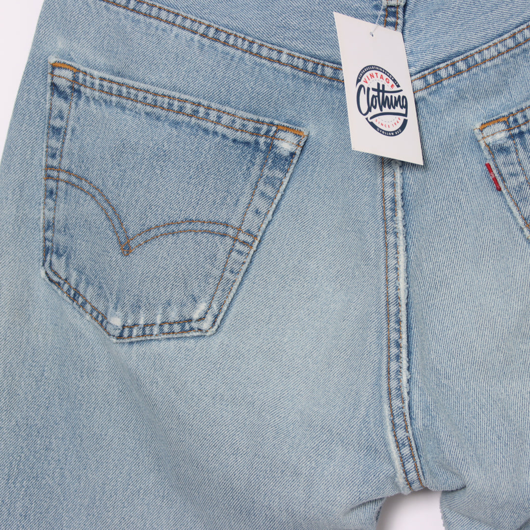 Levi's 501 Jeans Vintage Denim W33 L34 Unisex Made in USA