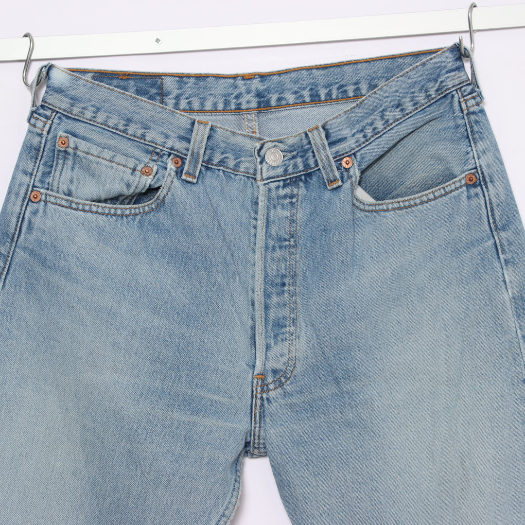 Levi's 501 Jeans Vintage Denim W33 L36 Unisex Made in USA