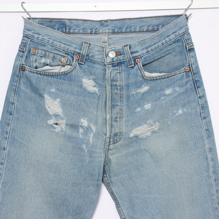 Levi's 501 Jeans Vintage Denim W34 L35 Unisex Made in USA