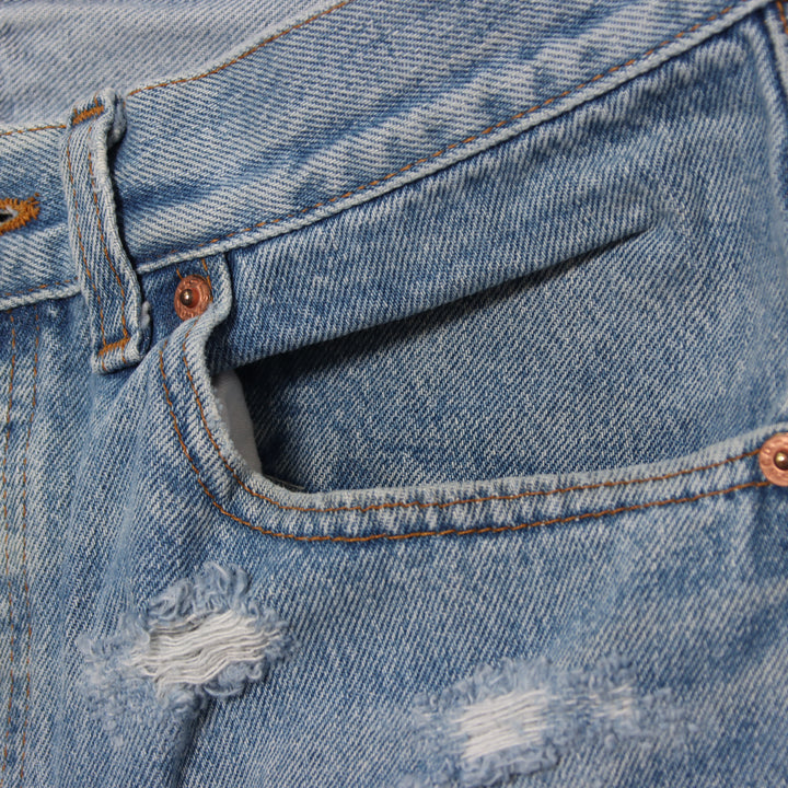 Levi's 501 Jeans Vintage Denim W34 L35 Unisex Made in USA
