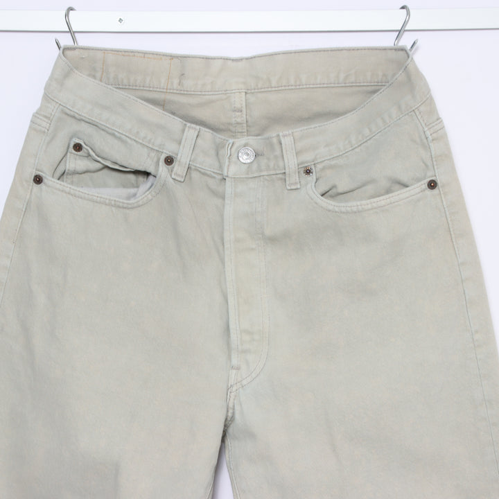 Levi's 501 Jeans Vintage Grigio W34 Unisex Made in USA