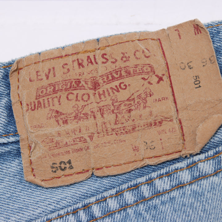 Levi's 501 Jeans Vintage Denim W36 L30 Unisex Made in USA