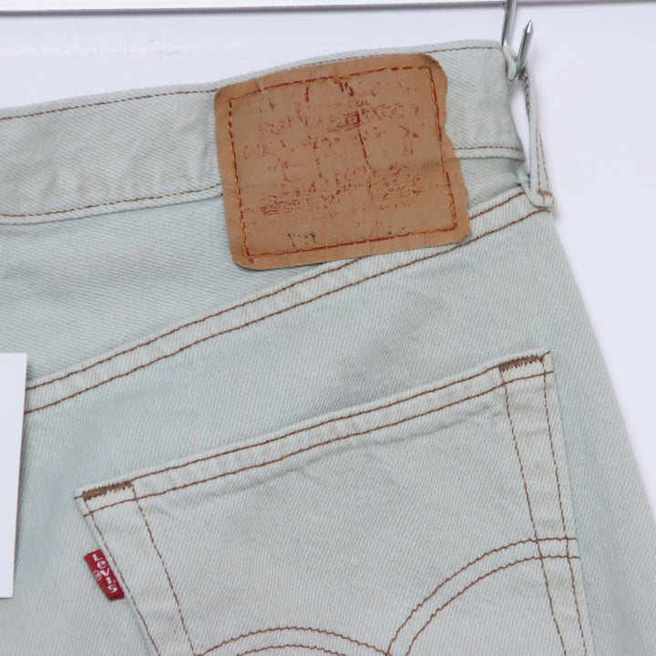 Levi's 501 Jeans Vintage Grigio W31 L34 Unisex Made in USA