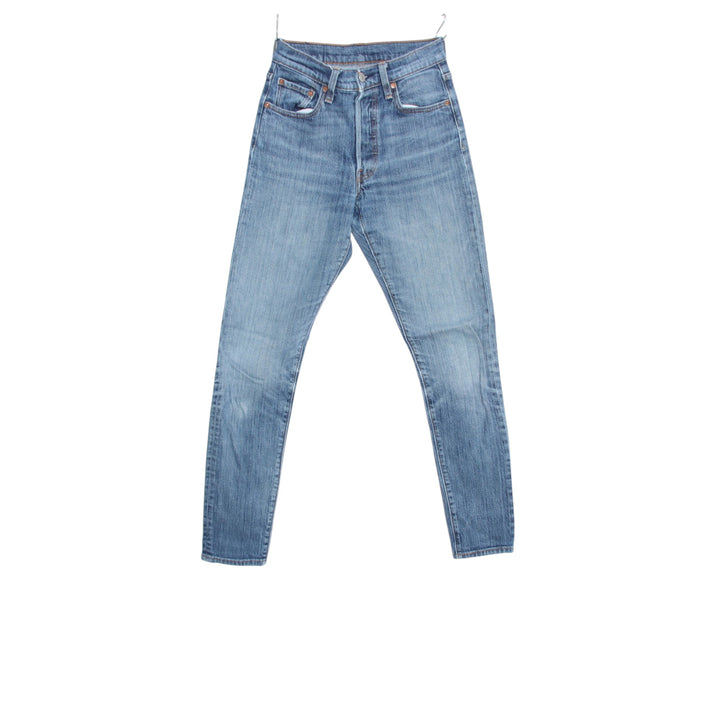 Levi's 501S regular fit W24 L32 jeans in denim da donna