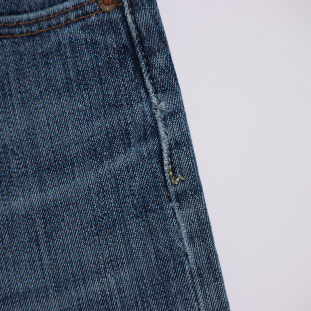 Levi's 501S regular fit W24 L32 jeans in denim da donna
