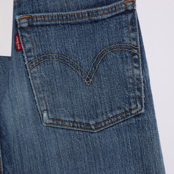Levi's 501S regular fit W24 L32 jeans in denim da donna