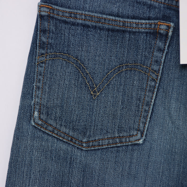 Levi's 501S regular fit W24 L32 jeans in denim da donna