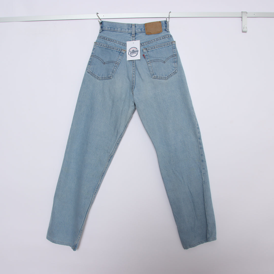 Levi's 501 Student Jeans Denim Vintage W27 Donna Made in USA