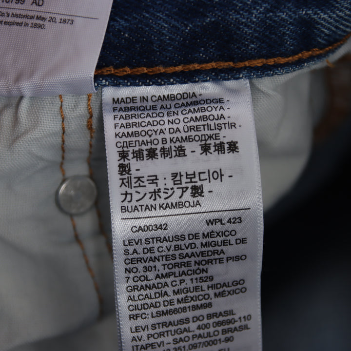 Levi's 501 W26 L30 jeans in denim da donna
