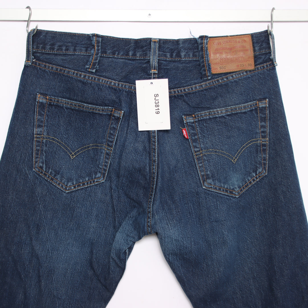 Levi's 501 big E regular fit W33 L30 jeans in denim unisex